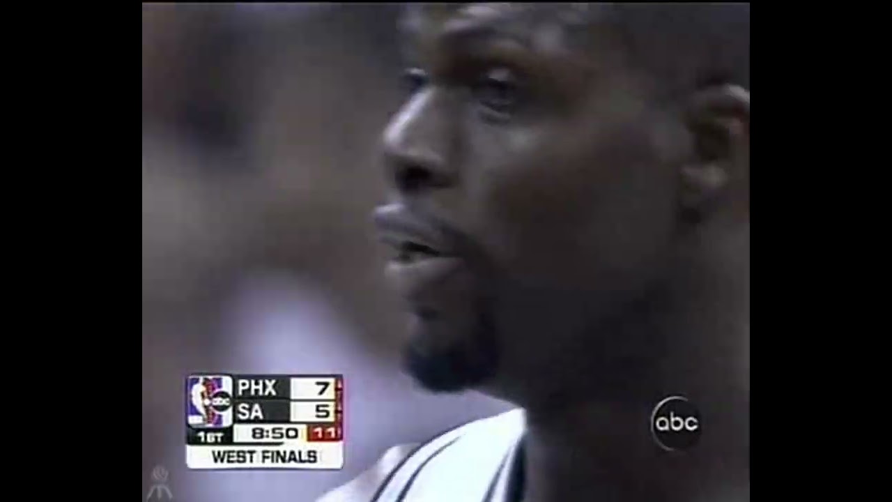 2005 NBA WCF Game 4: Suns vs Spurs π