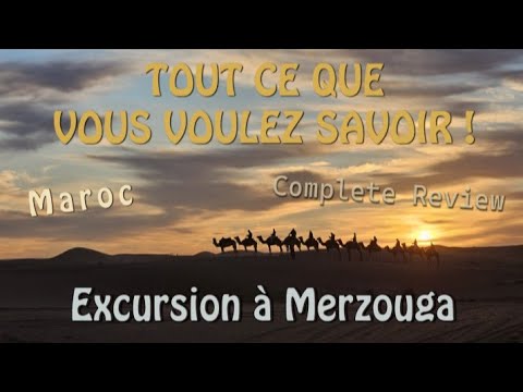 Marrakech to Merzouga Desert Tour 🌵