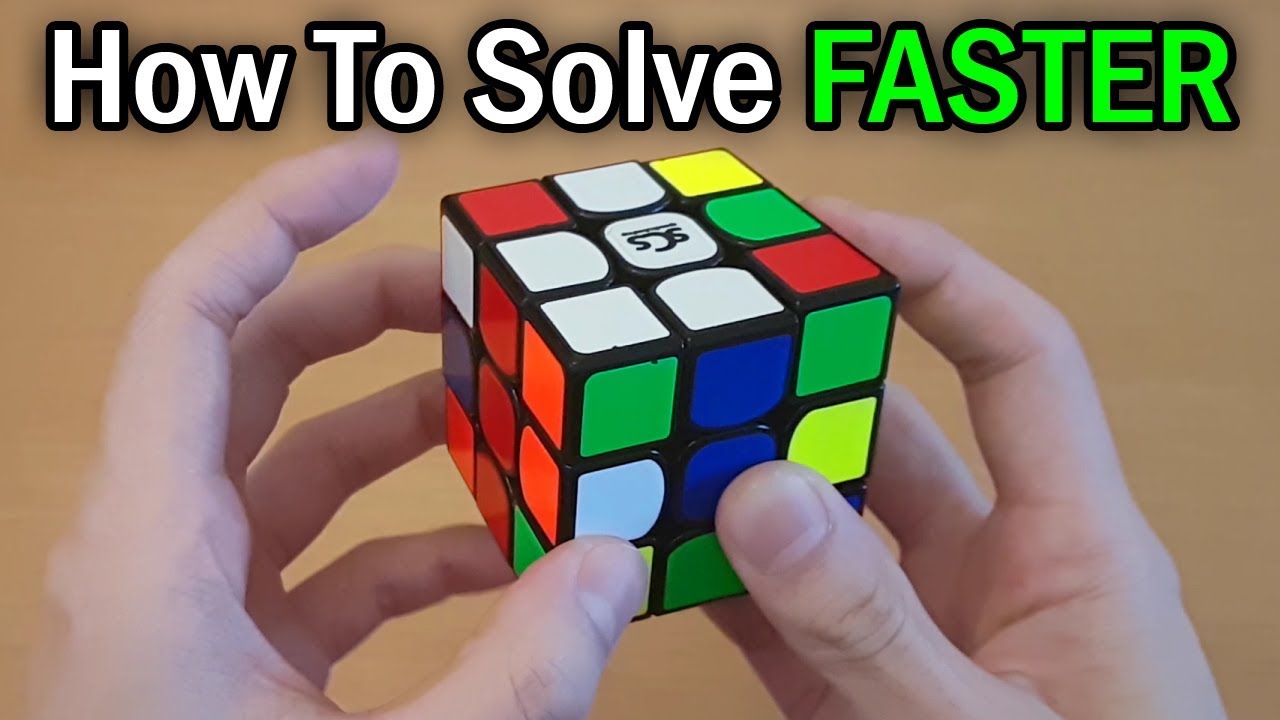 Solve the Rubik's Cube Faster with Beginner Tips 🧩