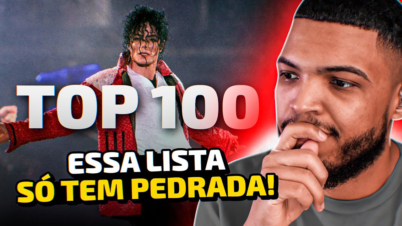 TOP 100 MÚSICAS MAIS CONHECIDAS DE TODOS OS TEMPOS! | REACT DO JOTA