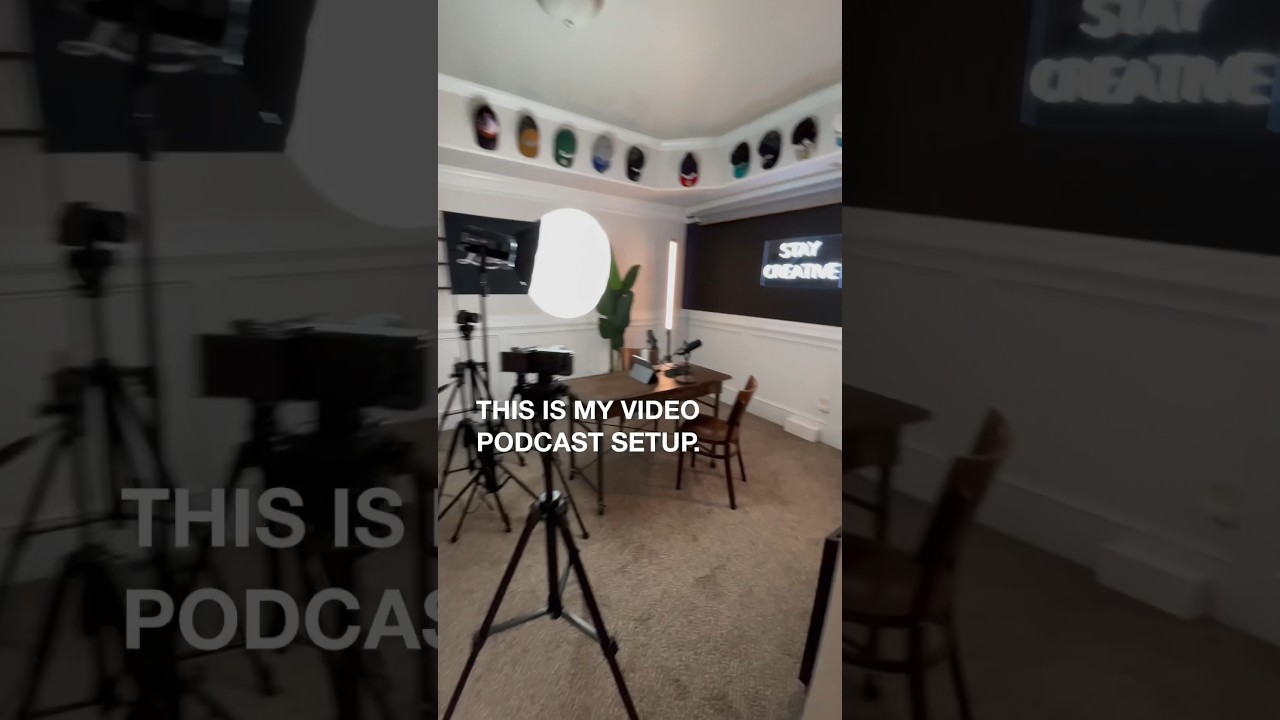FIRE Video Podcast Setup & Lighting Tips🔥