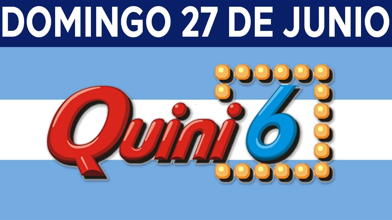 Resultados del Quini 6 del 27 de junio de 2021 🎱