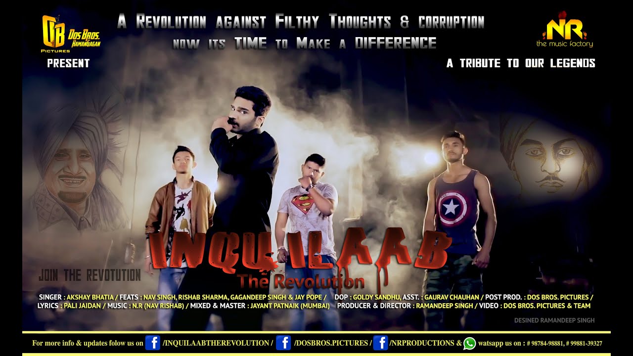 Inquilaab (The Revolution) | Full Song by Dos Bros. 2015