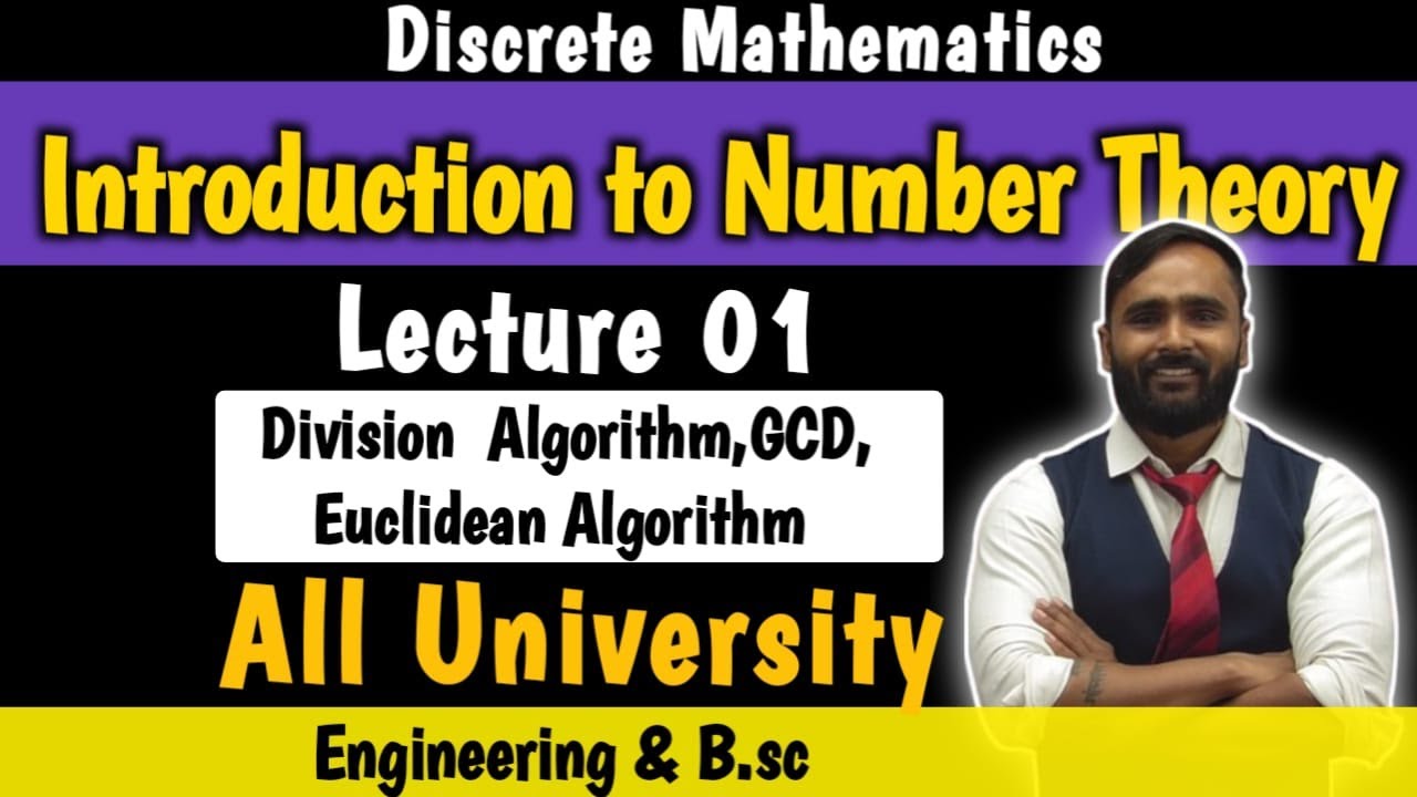 Number Theory Basics: Division Algorithm, GCD & Euclidean Algorithm 📚