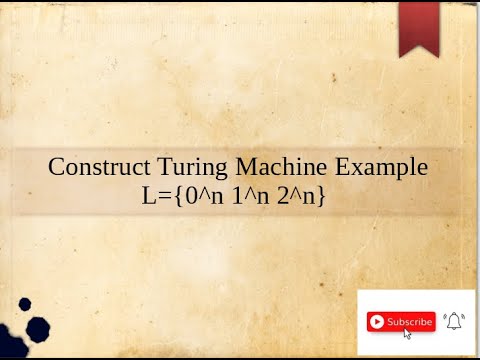 Construct Turing Machine Example L={0^n 1^n 2^n} | Malayalam Tutorial