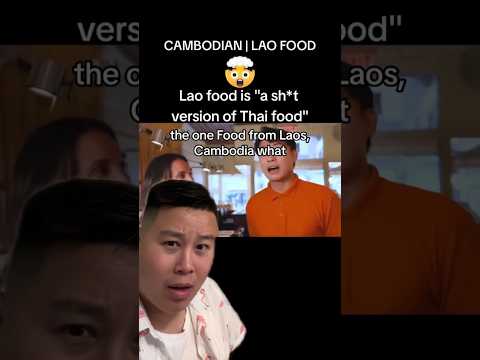 What Celebrity Uncle Roger said about Lao Cambodian Laos Khmer Food was so Disrespectful #shorts