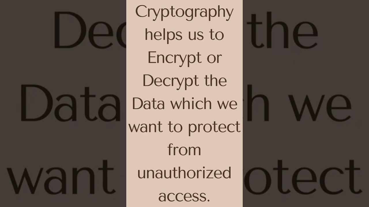 Cryptography Made Simple: Protect Your Data 🔐
