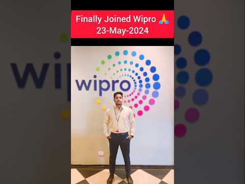 Journey from BCA to Wipro 2024 #wiprojoining #wipro #wilp #joining #onboarding #lifejourney