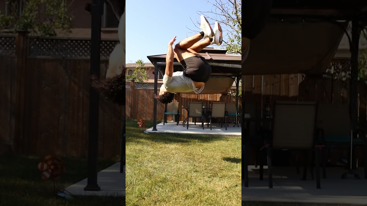How to Do a Backflip Safely 🤸♂️