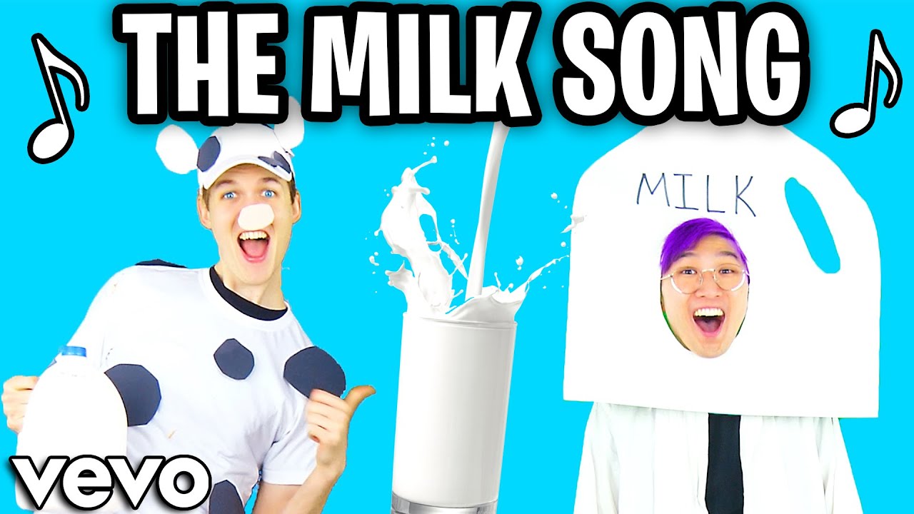 The Milk Song! 🎶 Official LankyBox Music Video