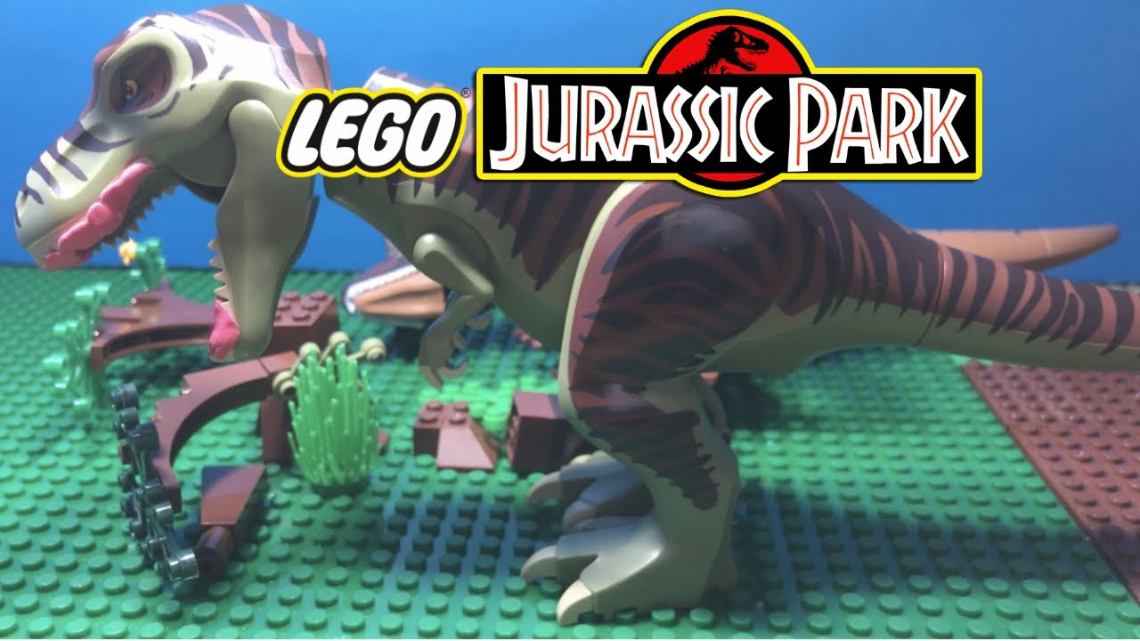 Jurassic Park LEGO Stop Motion Adventure 🦖 | Prehistoric Forest Animation