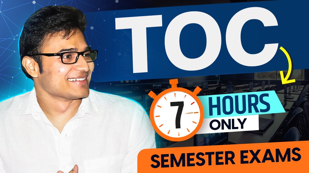 Master the Theory of Computation in One Shot for GATE & Semester Exams 🚀