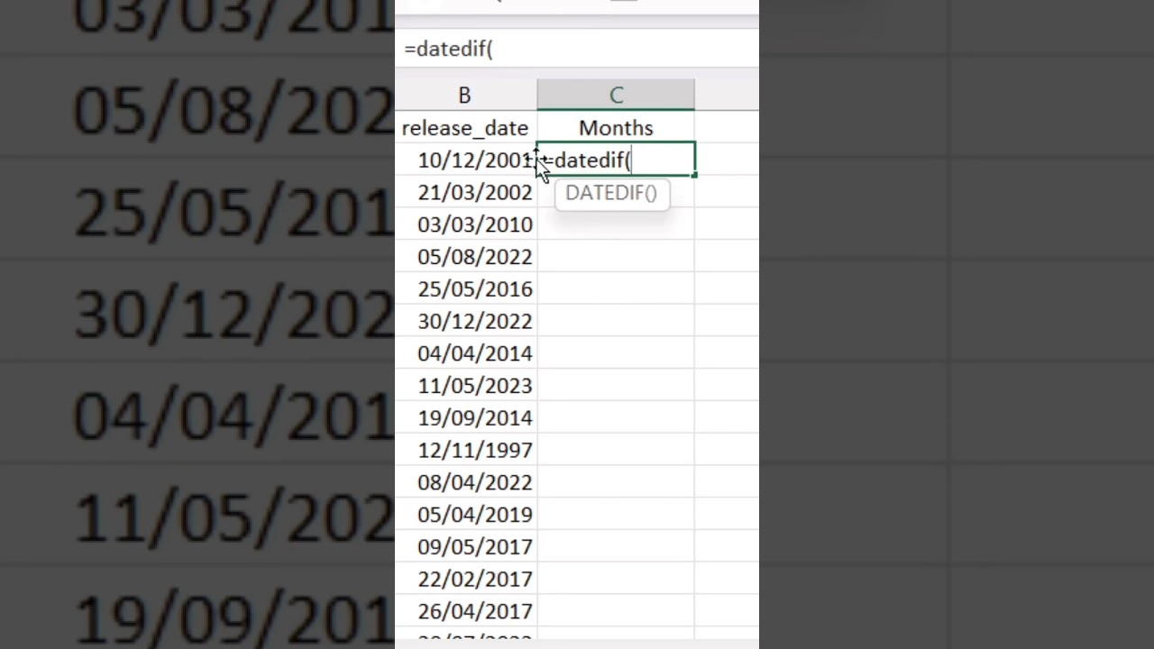 Easily Calculate Months Between Two Dates in Excel ๐
| Quick Tutorial