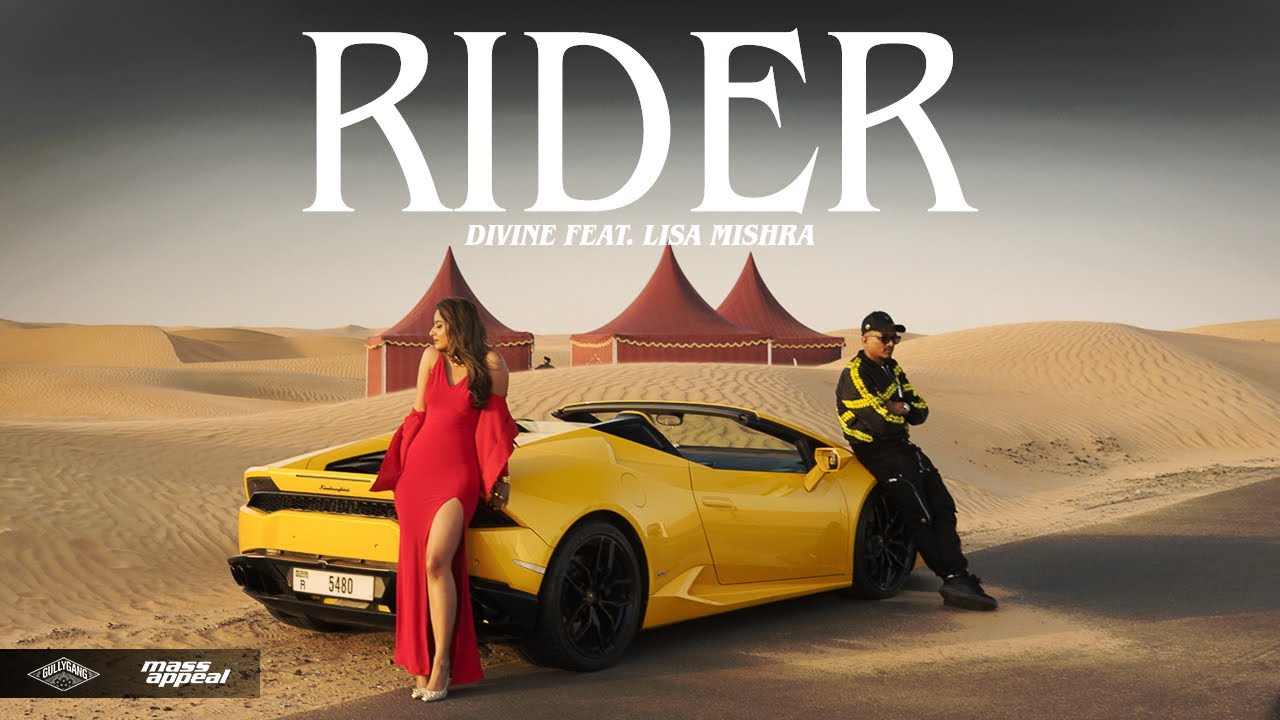 DIVINE - RIDER ft. Lisa Mishra 🎶 | Official Music Video & Tickets for Mumbai, Pune & Delhi