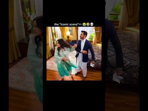 The iconic scene😭😂 | #terebin #yumnazaidi ft #wahajali