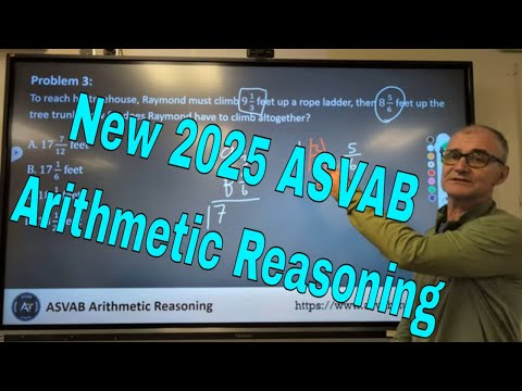 ASVAB New Arithmetic Reasoning Review - 2025