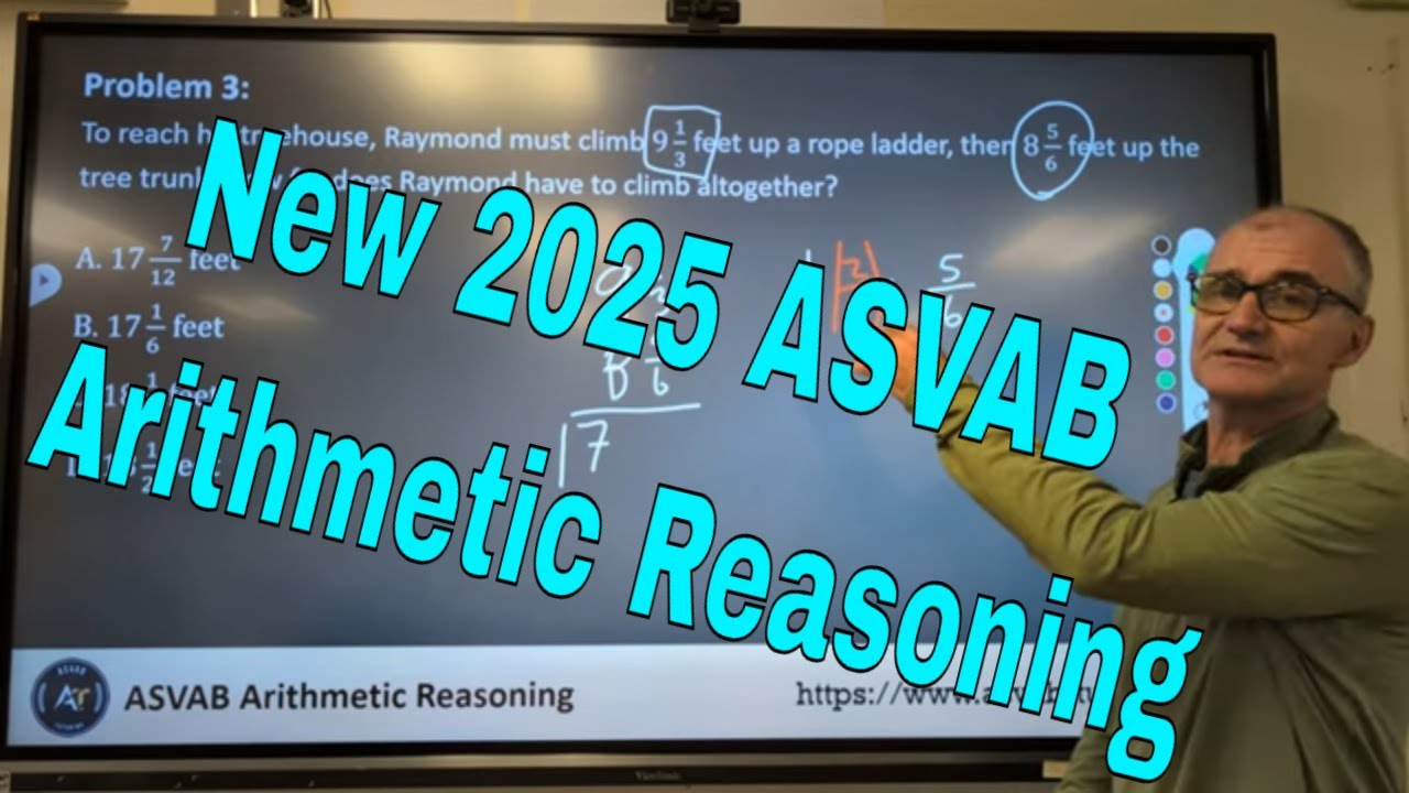 2025 ASVAB Arithmetic Reasoning Practice Test – Free Math Review 📚