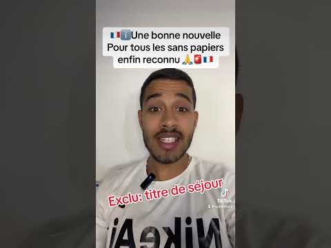 Enfin le titre de séjour pour tous les sans papiers qui travaillent 🙏🇫🇷