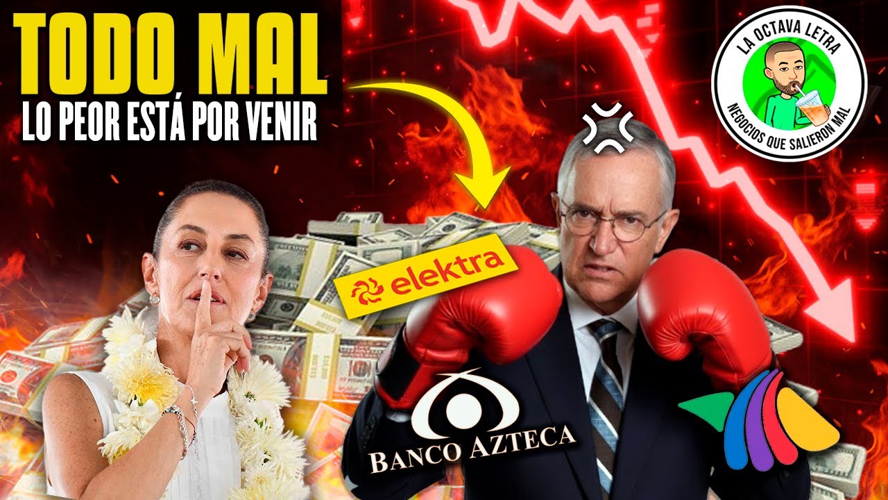 ¿Claudia termina con Salinas Pliego? ¿Humillada y en quiebra? 💼