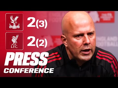 Arne Slot Post-Match Press Conference | Crystal Palace 2-2 p(3-2) Liverpool | Community Shield