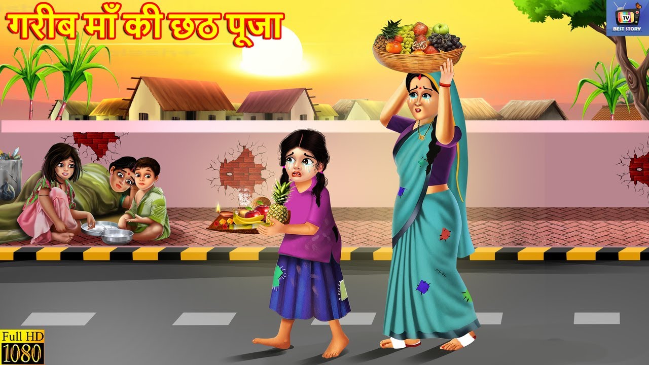 गरीब माँ की छठ पूजा | Hindi Moral Story 🌅