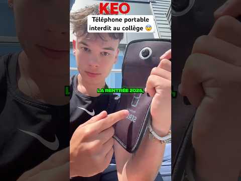 LES TÉLÉPHONES INTERDIT AU COLLÈGE À LA RENTRÉE 2025 😨 #shorts #drama #college #rentree2025 #tiktok