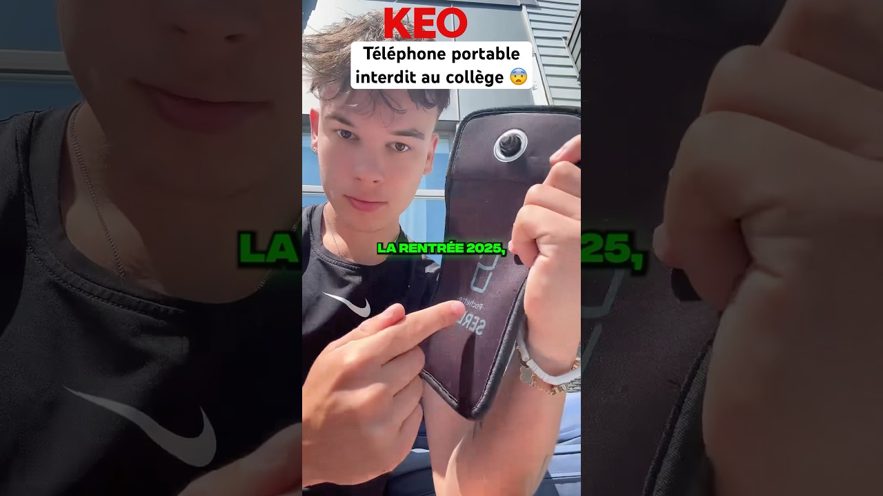 Interdiction des Téléphones au Collège dès la Rentrée 2025 📵