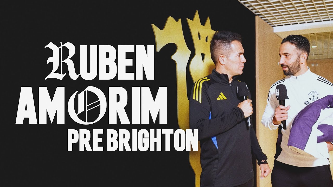 Ruben Amorim Talks Brighton Clash & Manchester United Support 🗣️