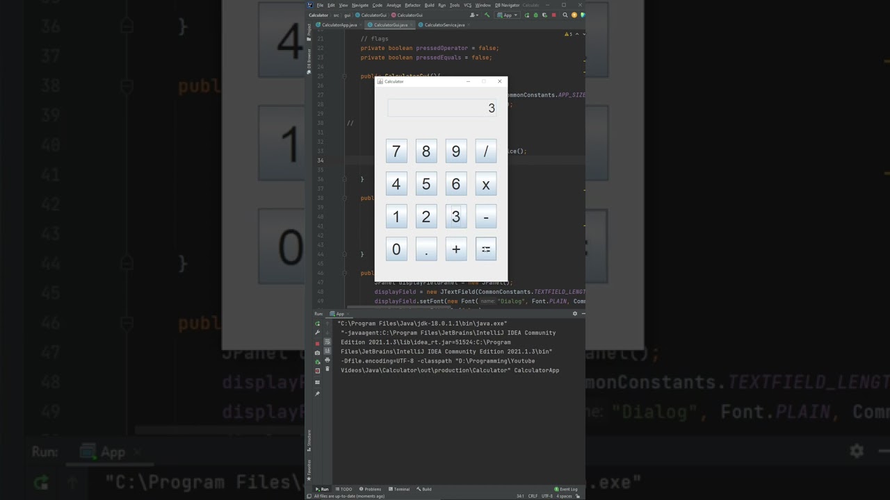 Creating a Java Calculator App with Swing GUI
