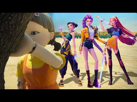 KPop Demon Hunters in Squid Game