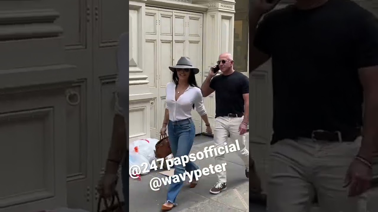 Jeff Bezos Spends Three Hours Shopping in Soho with Lauren Sanchez