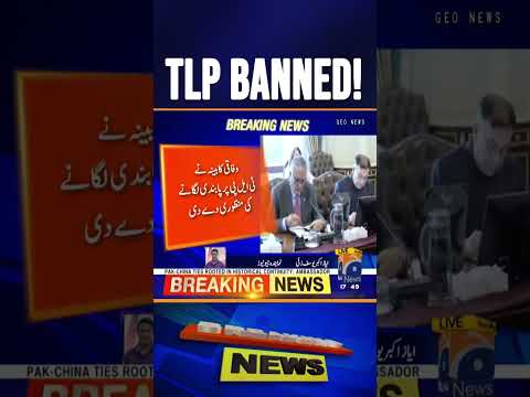 TLP Ban.. Big decision of the federal cabinet! - Breaking News - Geo News