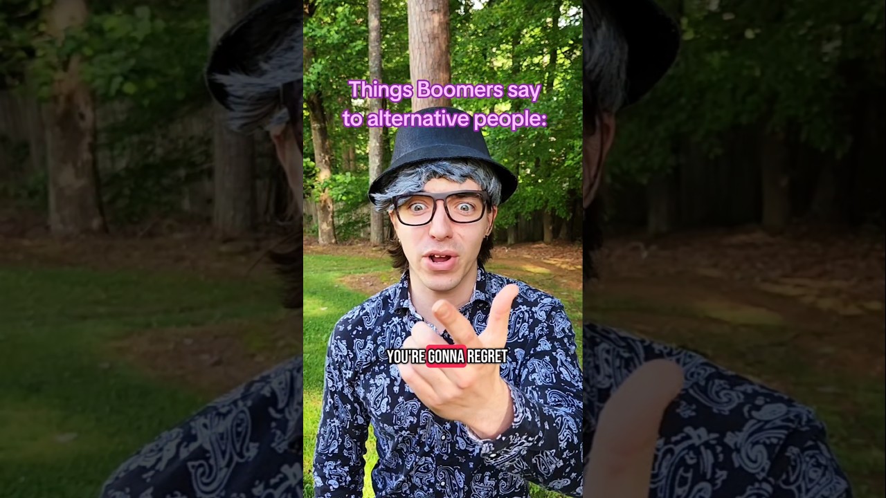 Boomers' Comments on Alternative Styles 😂