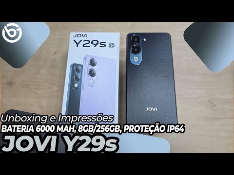 JOVI Y29s: Bateria 6000mAh, 8GB/256GB, IP64 🌟