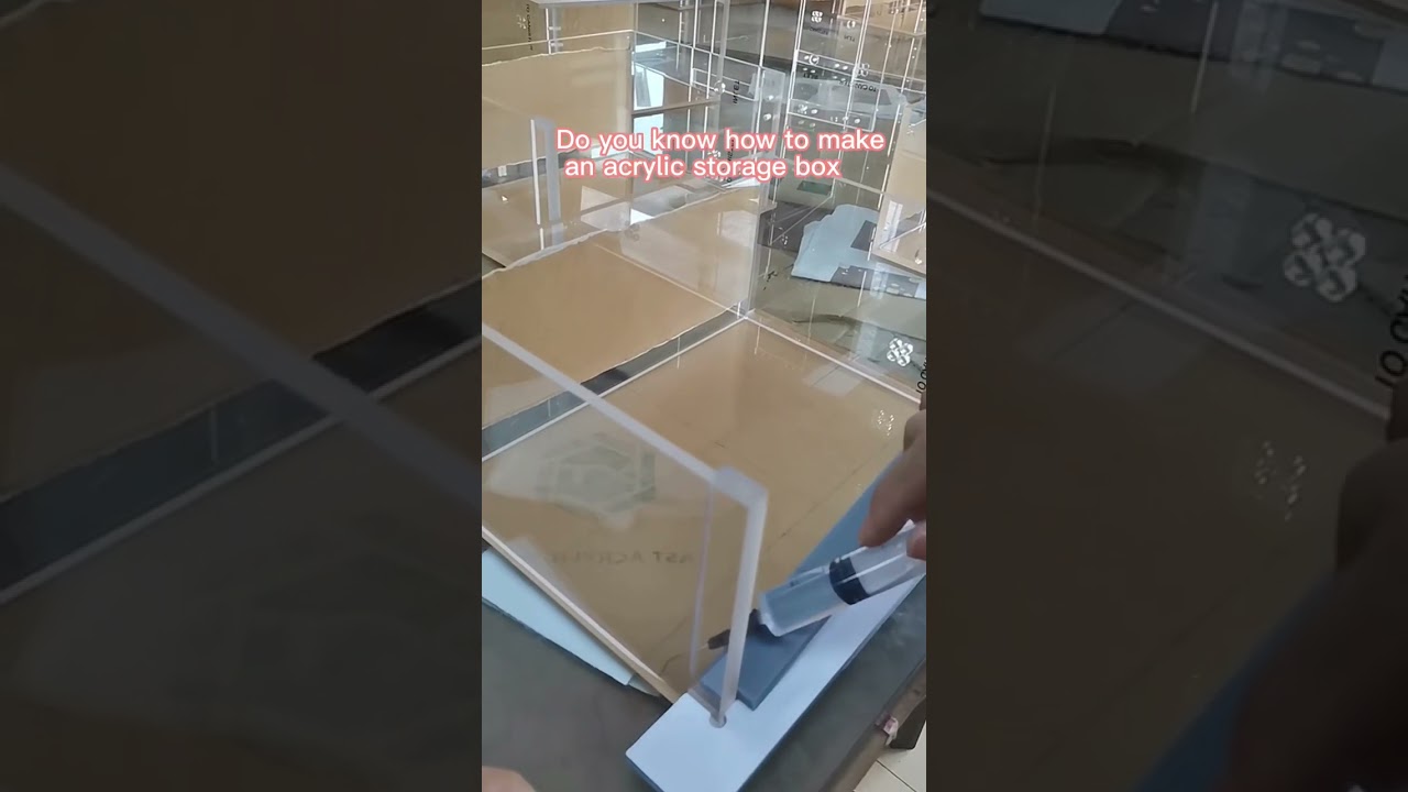 DIY Guide: How to Make Your Own Acrylic Storage Box 🧱