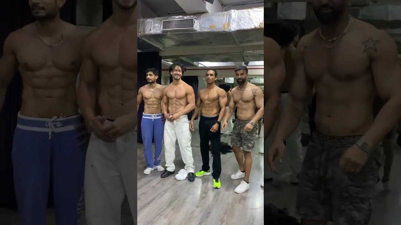 Tiger Shroff's Intense Dance Rehearsal Session πΊ