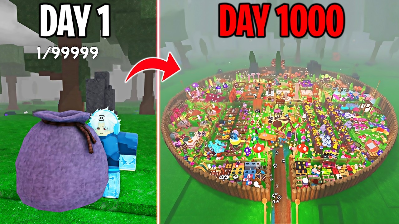 1000 Build the Ultimate Base in 99 Nights 🌲