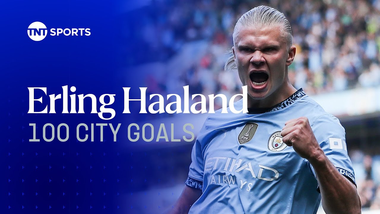 Haaland Scores 100 Goals for Manchester City ⚽ | Record-Breaking Milestone