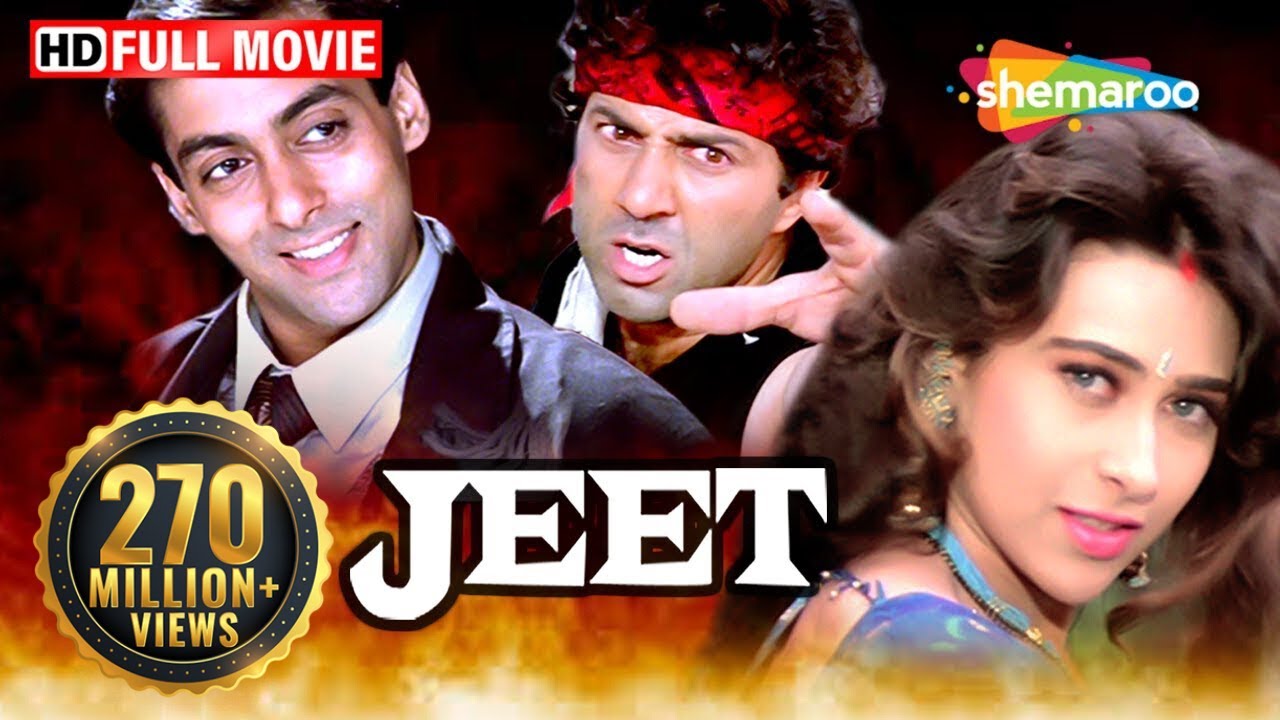 Jeet (HD) | Salman Khan & Sunny Deol Action-Packed Hit with Eng Subtitles 🎬