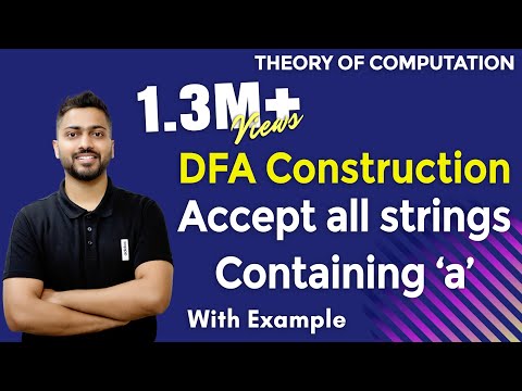 Lec-7: DFA Example 1 | How to Construct DFA in TOC