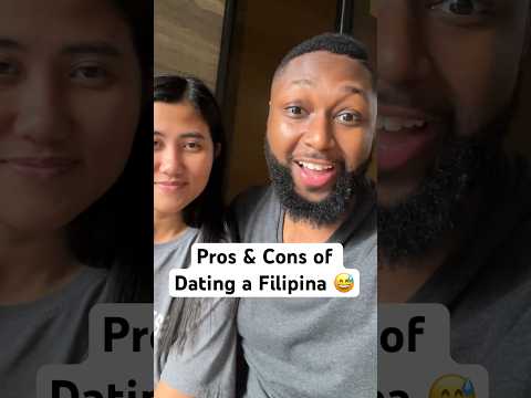 Pros & Cons of Dating a Filipina 🇵🇭 #couplememes #philippines #america #manila #houston