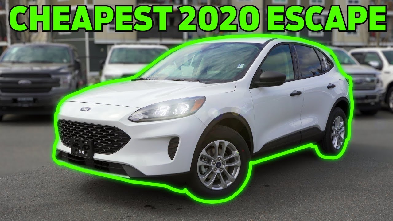 2020 Ford Escape S Unboxing π