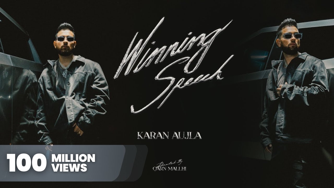 Winning Speech 🎤 - Karan Aujla's Latest Punjabi Hit 2024 | Official Music Video