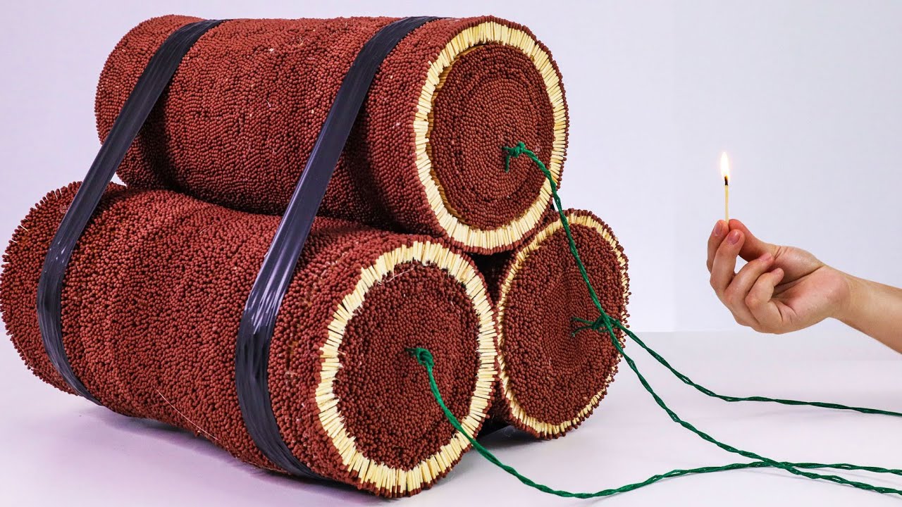 Spectacular Chain Reaction with Over 100,000 Matches! 🔥