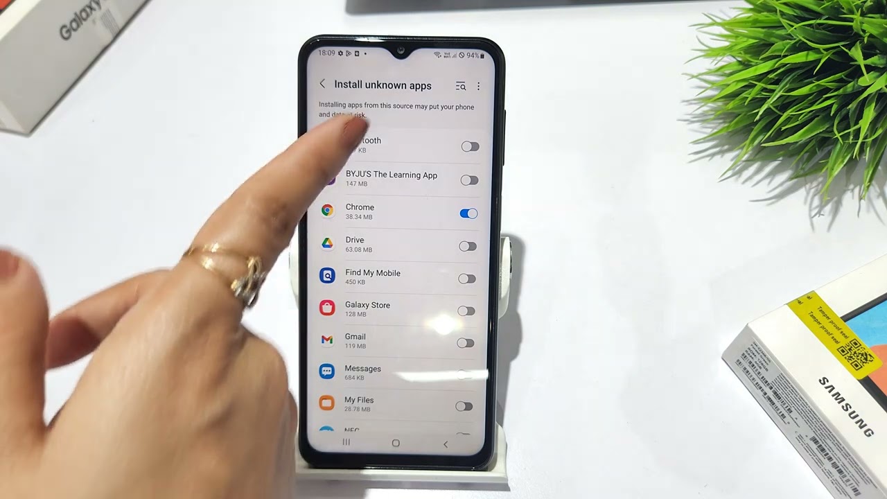 Install Unknown Apps on Samsung F04, A04, M04 📱