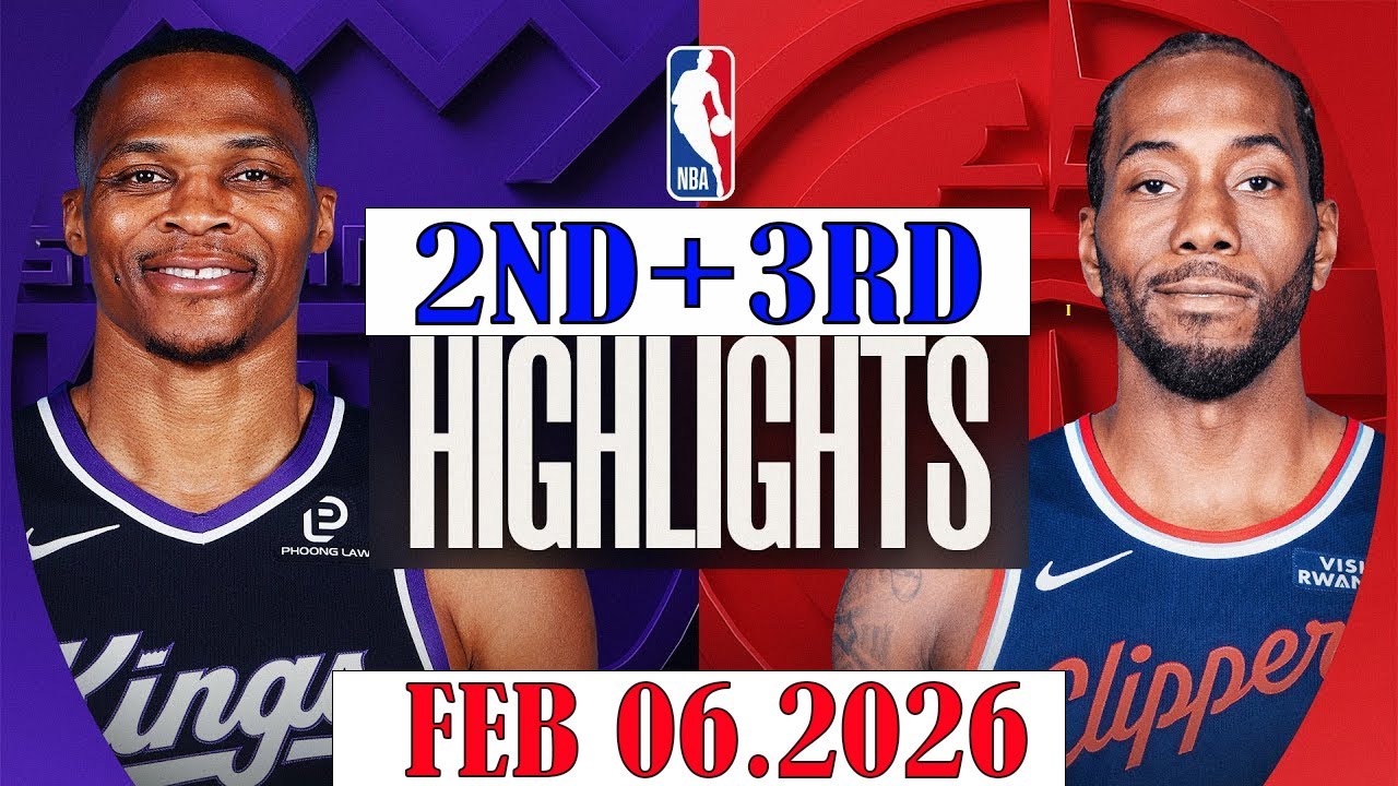 Sacramento Kings vs Los Angeles Clippers 2nd+3rd Qtr Feb 06.2025 Highlights | NBA HIGHLIGHT
