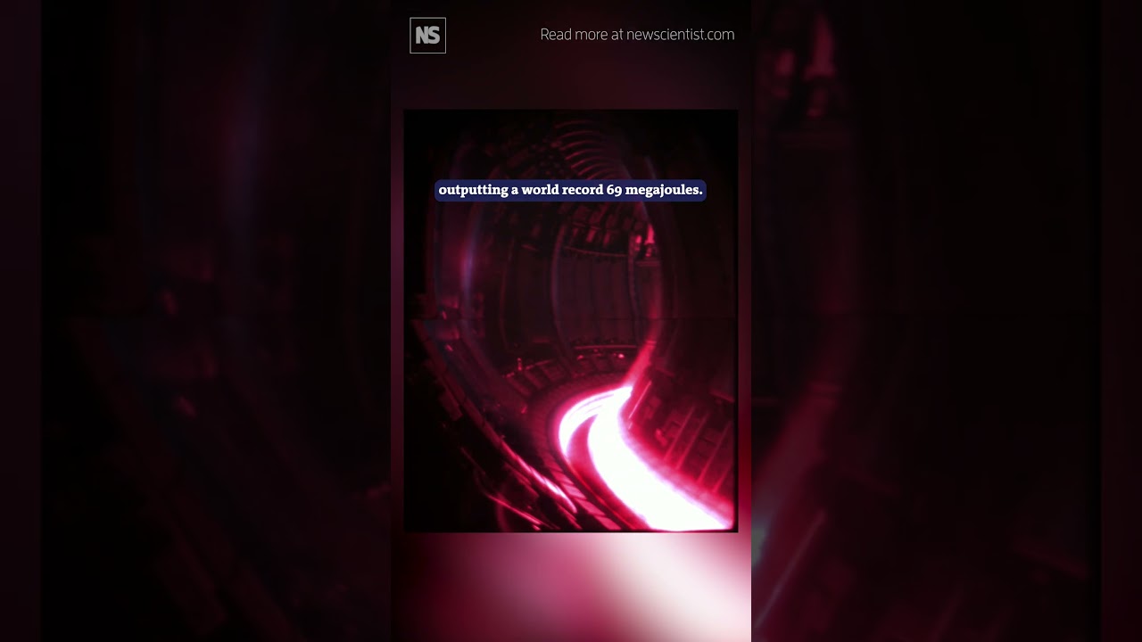 UK nuclear fusion reactor sets new world record for energy output ⚡️💡