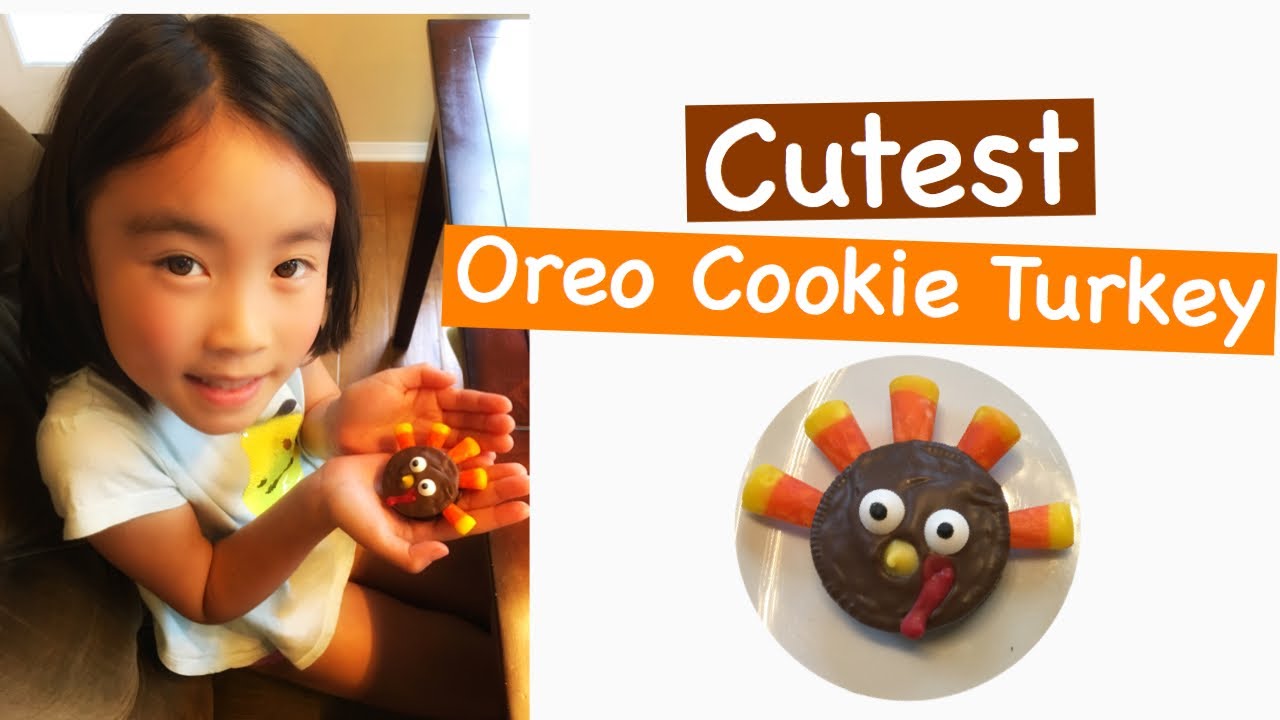 Cute & Easy Thanksgiving Oreo Turkey Treats for Kids 🦃