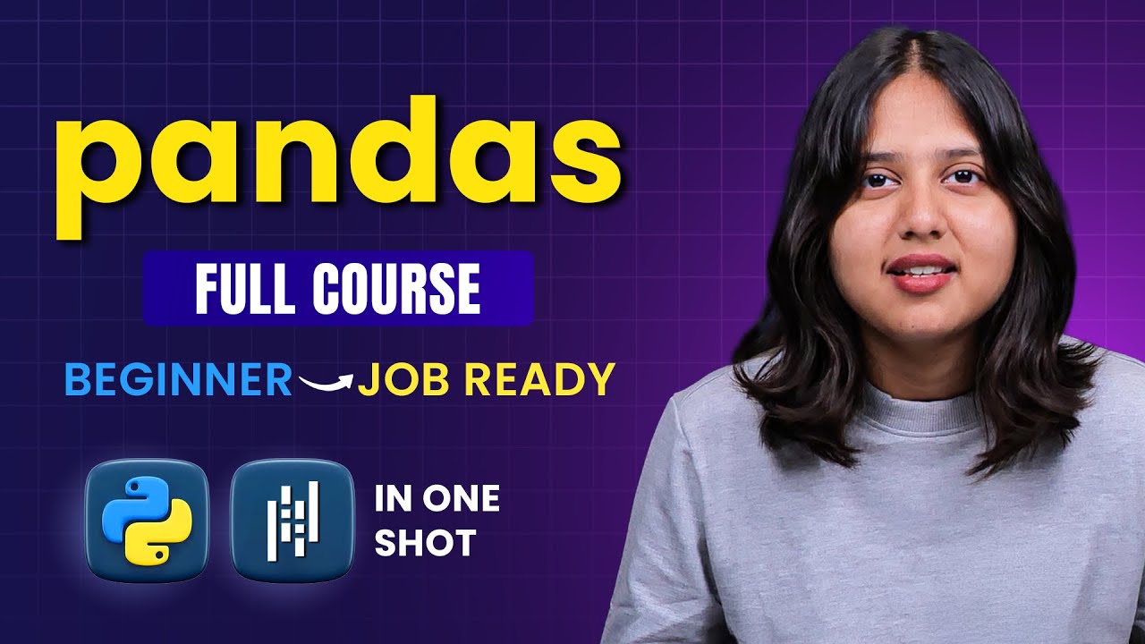Complete Pandas Tutorial for Beginners (2025) 📊 | Python Data Analysis Course by Intellipaat