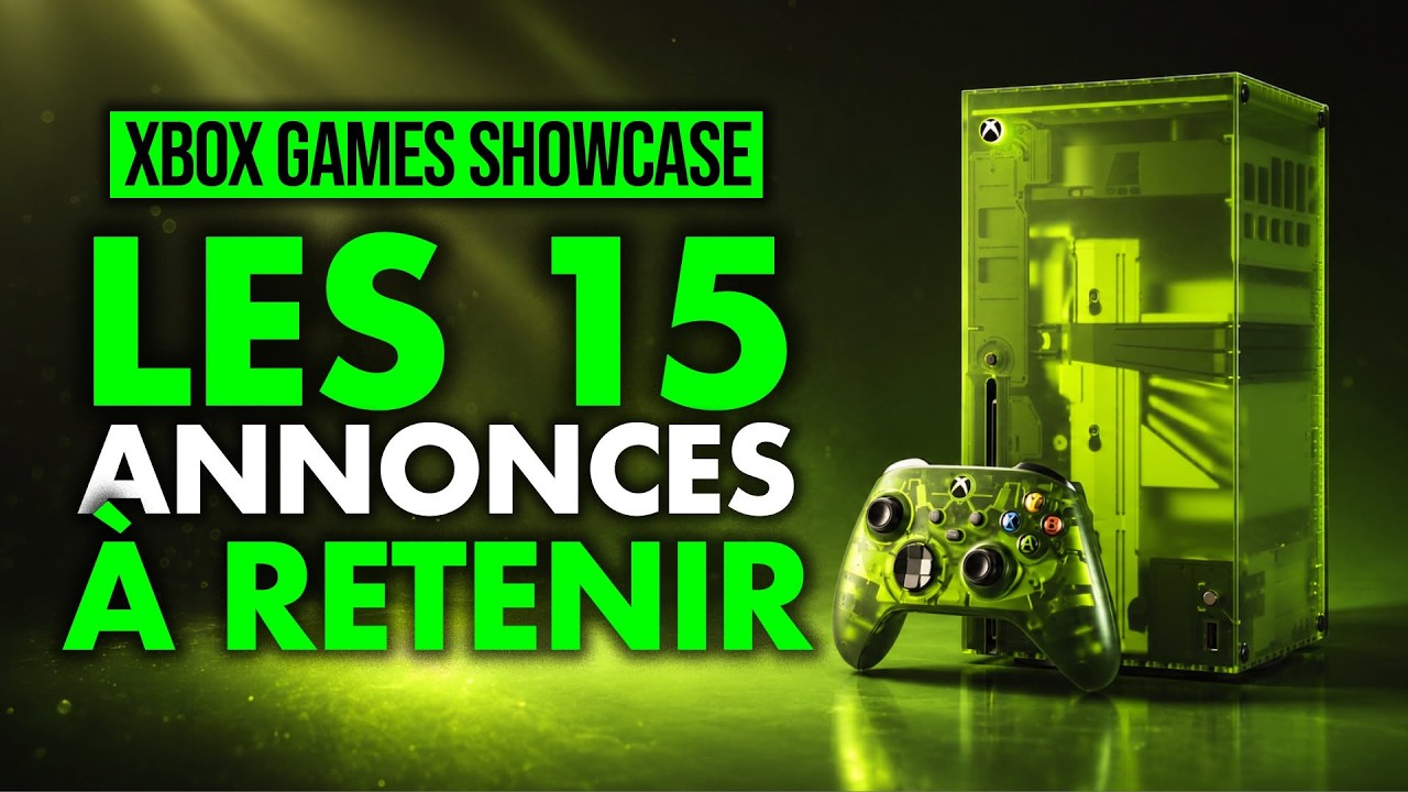 Xbox Games Showcase 2026 : La MEILLEURE CONFERENCE résumée en 15 ANNONCES 💥Récap 4K60